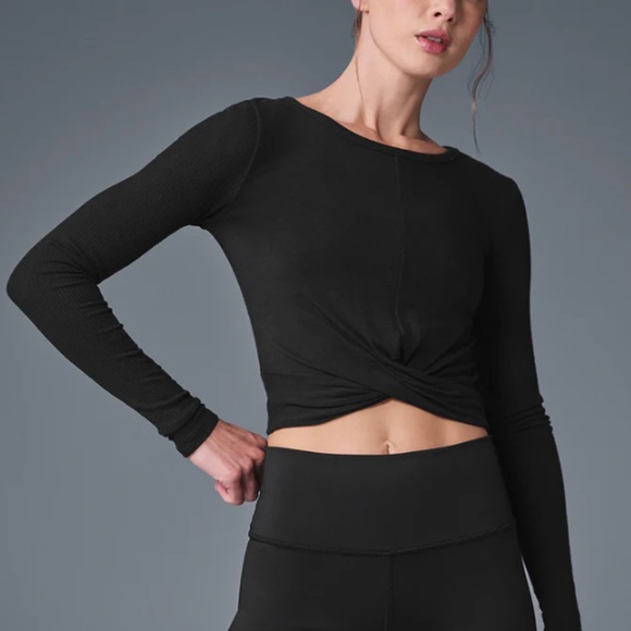 Alo | Cover Long Sleeve Top - Picture 1 of 3